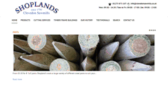 Desktop Screenshot of clevedonsawmills.co.uk